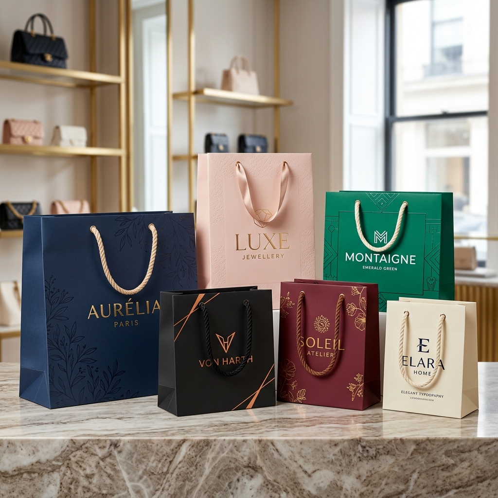 Custom Printed Paper Bags